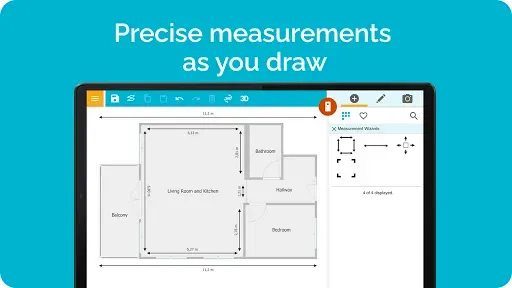 Скриншот 2 — RoomSketcher for Tablets