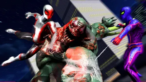 Скриншот 7 — Rope Spider Hero - Spider Game
