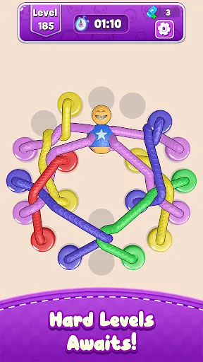 Скриншот 6 — Rope Untie: Tangle Master