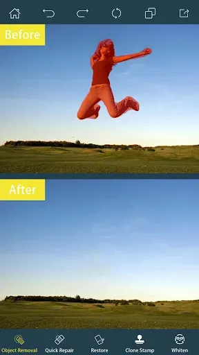 Скриншот 1 — Photo Retouch-фоторедактор