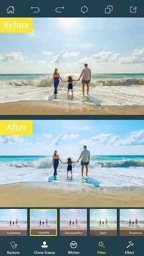 Скриншот 8 — Photo Retouch-фоторедактор