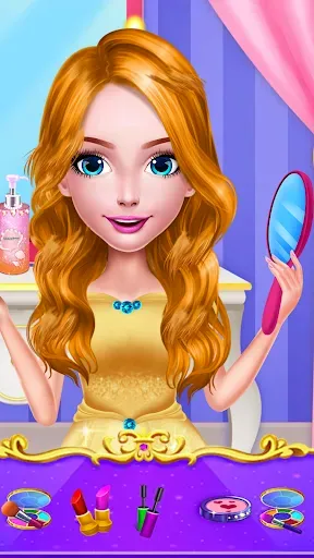 Скриншот 1 — Magic Rainbow Braid Hair Salon