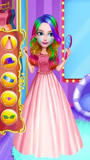 Скриншот 5 — Magic Rainbow Braid Hair Salon