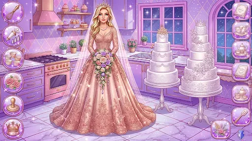 Скриншот 1 — Wedding Cake Cooking & Deco