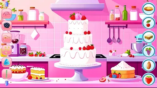 Скриншот 2 — Wedding Cake Cooking & Deco
