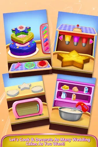 Скриншот 8 — Wedding Cake Cooking & Deco