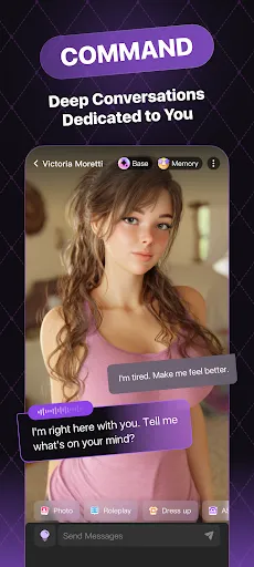 Скриншот 3 — Rosytalk: AI Character Chat