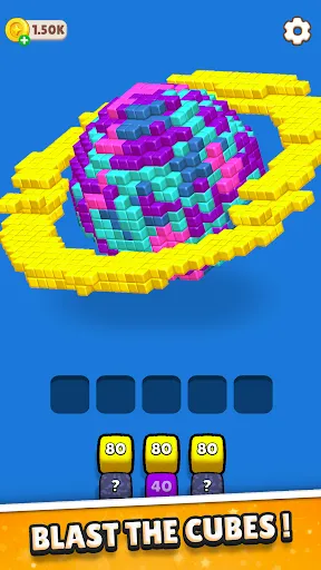 Скриншот 1 — Cube Land Puzzle Game