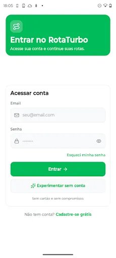 Скриншот 1 — RotaTurbo App