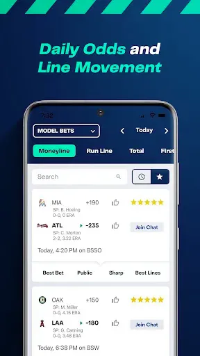 Скриншот 6 — BetQL - Sports Betting Data