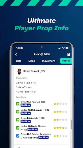Скриншот 7 — BetQL - Sports Betting Data