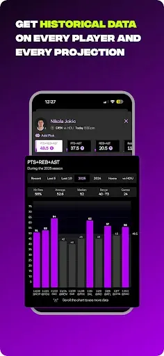 Скриншот 3 — RotoWire Picks | Player Props