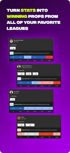 Скриншот 6 — RotoWire Picks | Player Props
