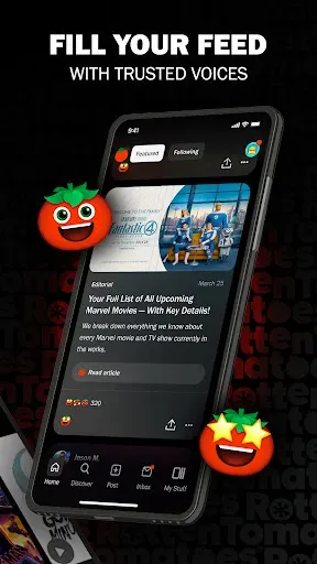 Скриншот 2 — Rotten Tomatoes - Movies & TV