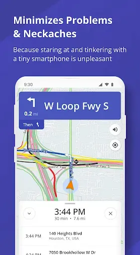 Скриншот 4 — Route4Trucks - Truck GPS App