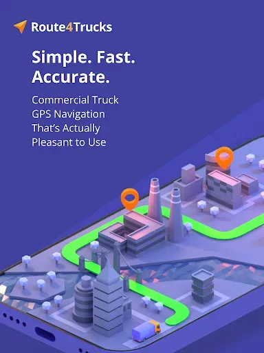 Скриншот 8 — Route4Trucks - Truck GPS App