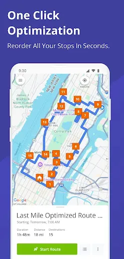 Скриншот 3 — Route4Me Route Planner