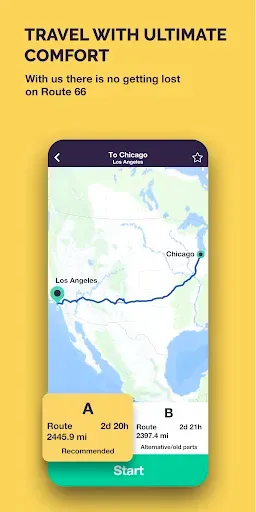 Скриншот 6 — Route 66 Navigation