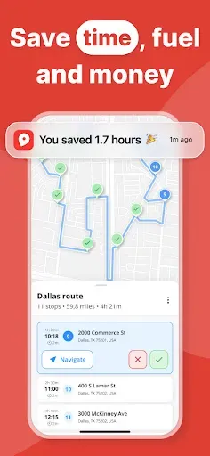 Скриншот 2 — RouteXK: Ultimate Road Planner