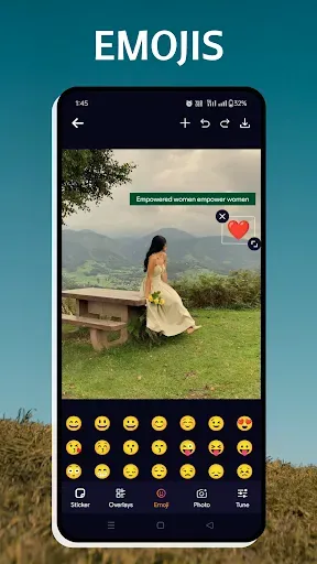 Скриншот 6 — Текст на фото: надпись на фото