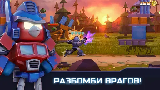 Скриншот 1 — Angry Birds Transformers