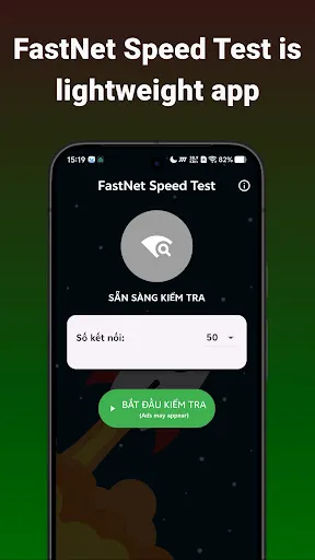Скриншот 1 — FastNet Speed Test