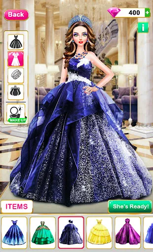 Скриншот 3 — Fashion Game Makeup & Dress up