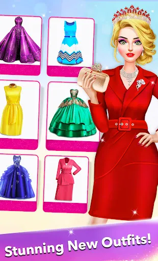 Скриншот 4 — Fashion Game Makeup & Dress up