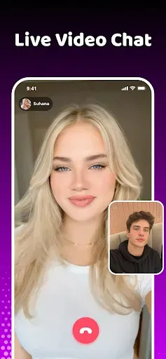 Скриншот 1 — Buzar: Live Video Chat