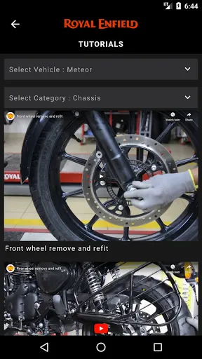 Скриншот 5 — Royal Enfield Mechanic