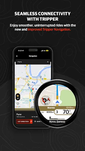 Скриншот 1 — Royal Enfield App