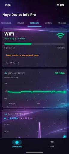 Скриншот 2 — Nuyo Device Info Pro