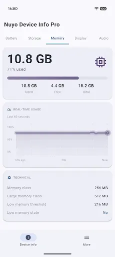 Скриншот 5 — Nuyo Device Info Pro