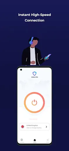 Скриншот 4 — Rosa VPN – Fast & Secure VPN