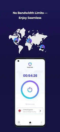 Скриншот 5 — Rosa VPN – Fast & Secure VPN