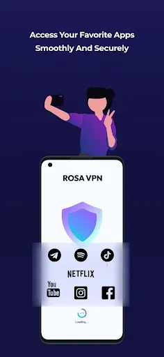 Скриншот 6 — Rosa VPN – Fast & Secure VPN