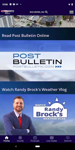 Скриншот 2 — Post Bulletin StormTRACKER