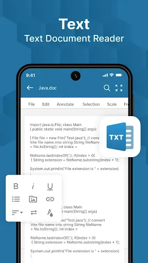 Скриншот 7 — Читатель и редактор документов
