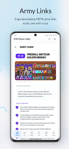 Скриншот 2 — COC Base Links – Clash Layouts
