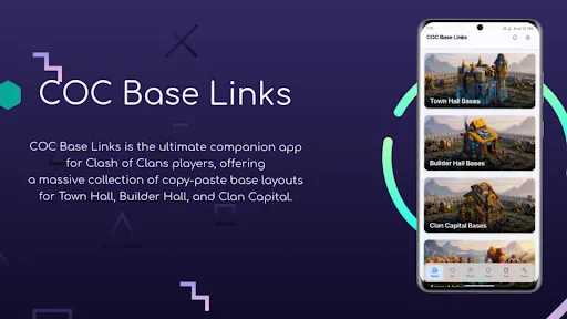 Скриншот 8 — COC Base Links – Clash Layouts