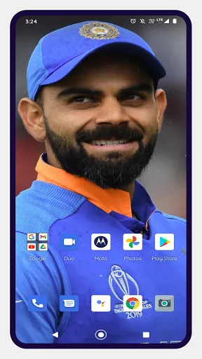 Скриншот 3 — Virat Kohli Wallpapers