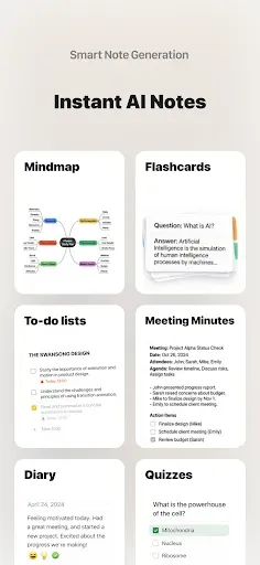 Скриншот 3 — ideaShell: AI Voice Notes