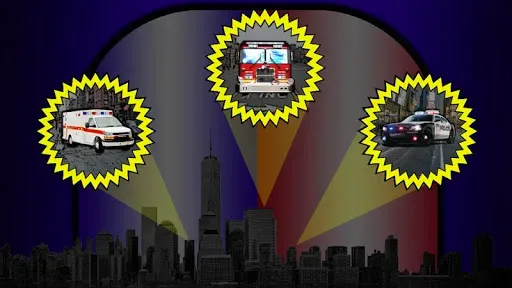 Скриншот 8 — Police Siren Sounds & Lights (