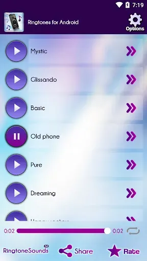 Скриншот 6 — Рингтоны для Android