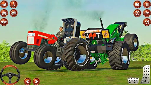 Скриншот 2 — Indian Tractor Tochan Game 3d