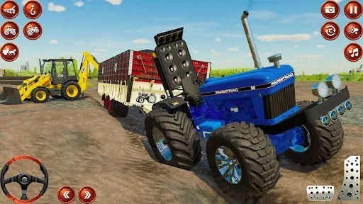 Скриншот 4 — Indian Tractor Tochan Game 3d