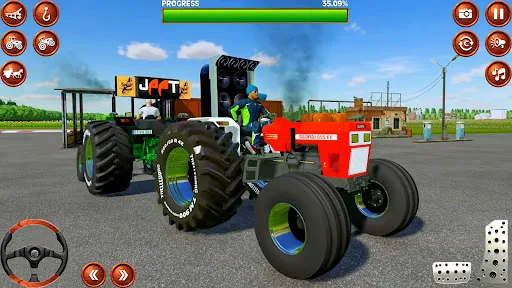 Скриншот 5 — Indian Tractor Tochan Game 3d
