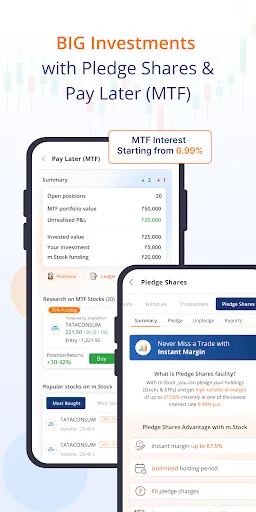 Скриншот 4 — mStock: MF, Stocks, IPO, Demat