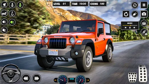 Скриншот 1 — Offroad Jeep Driving:Jeep Game