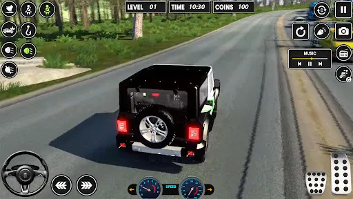 Скриншот 4 — Offroad Jeep Driving:Jeep Game
